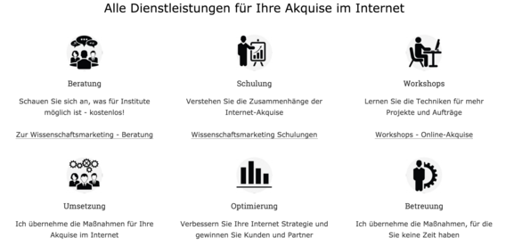 Andreas Gerritzen - Wissenschaftsmarketing für die Akquise im Internet in Berlin - Logo