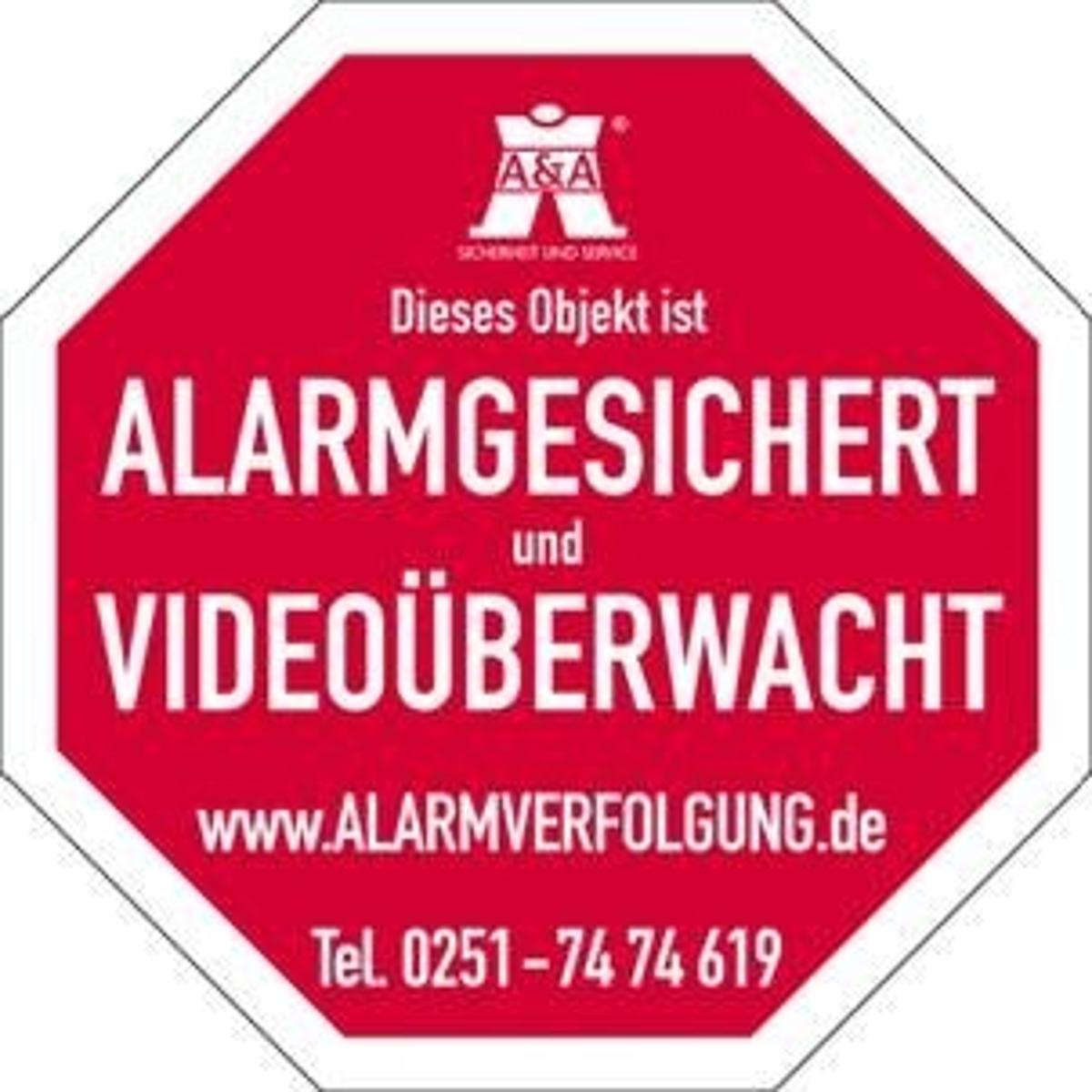 A & A Sicherheit und Service ® Sicherheitsdienst • Security • Alarm • Detektei • Chauffeur in Münster - Logo