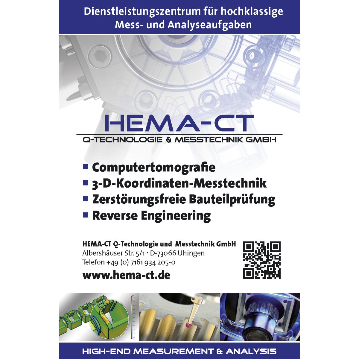 HEMA-CT Q-Technologie und Messtechnik GmbH in Uhingen - Logo