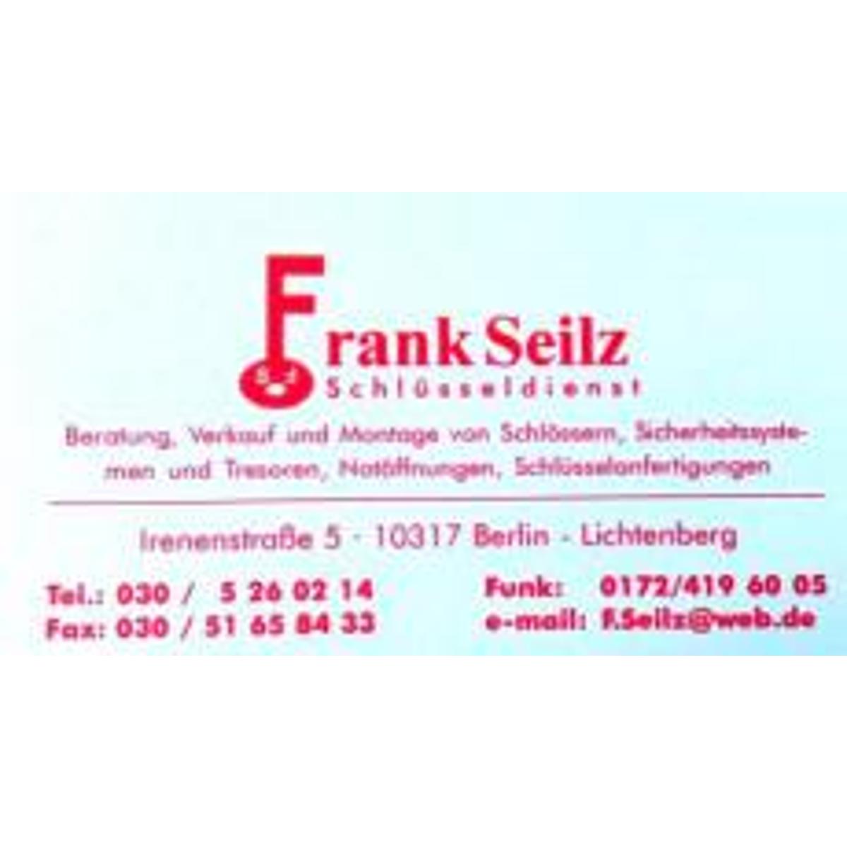 Frank Seilz Schlüsseldienst & Schlosserei in Berlin - Logo