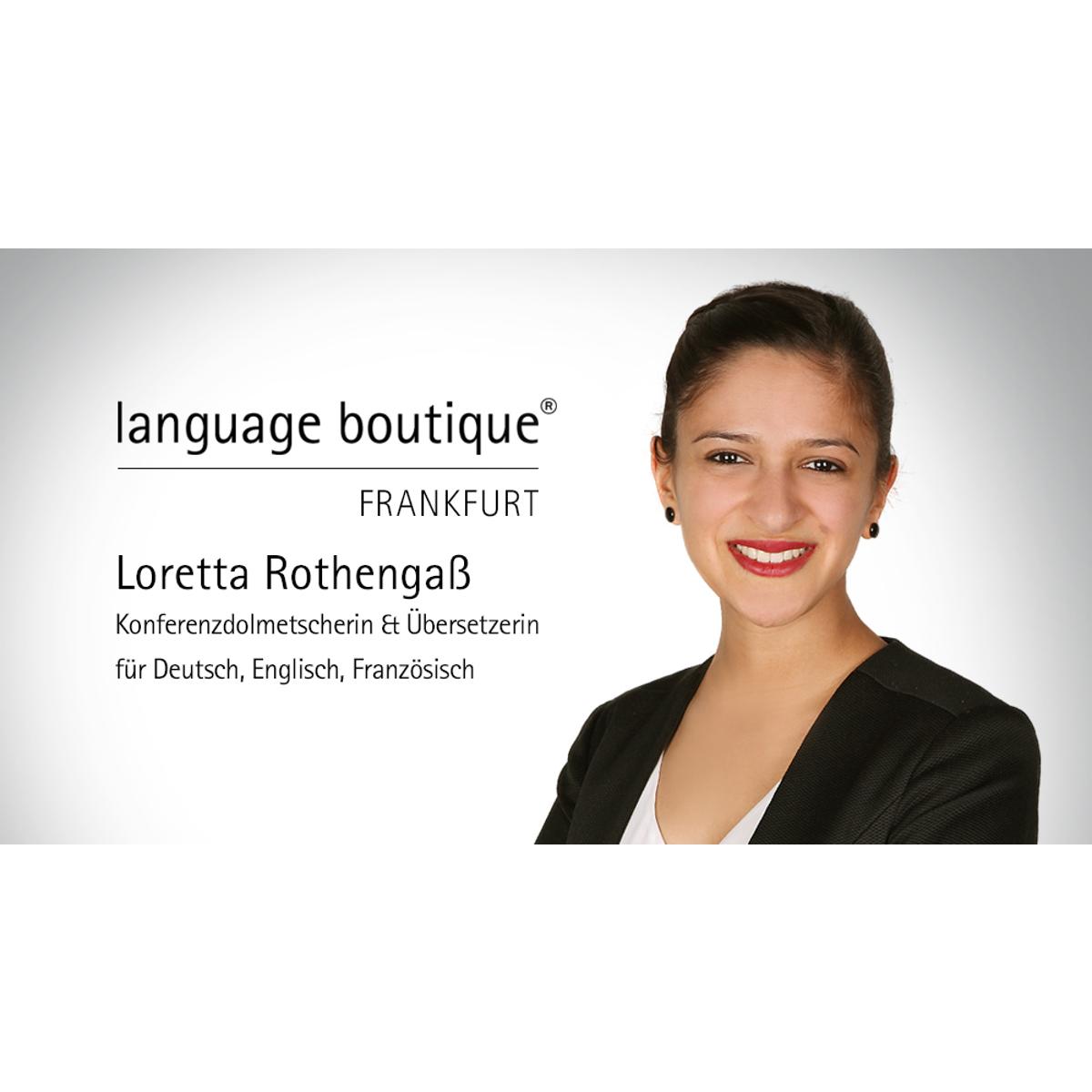 Language Boutique - Loretta Rothengaß in Frankfurt am Main - Logo