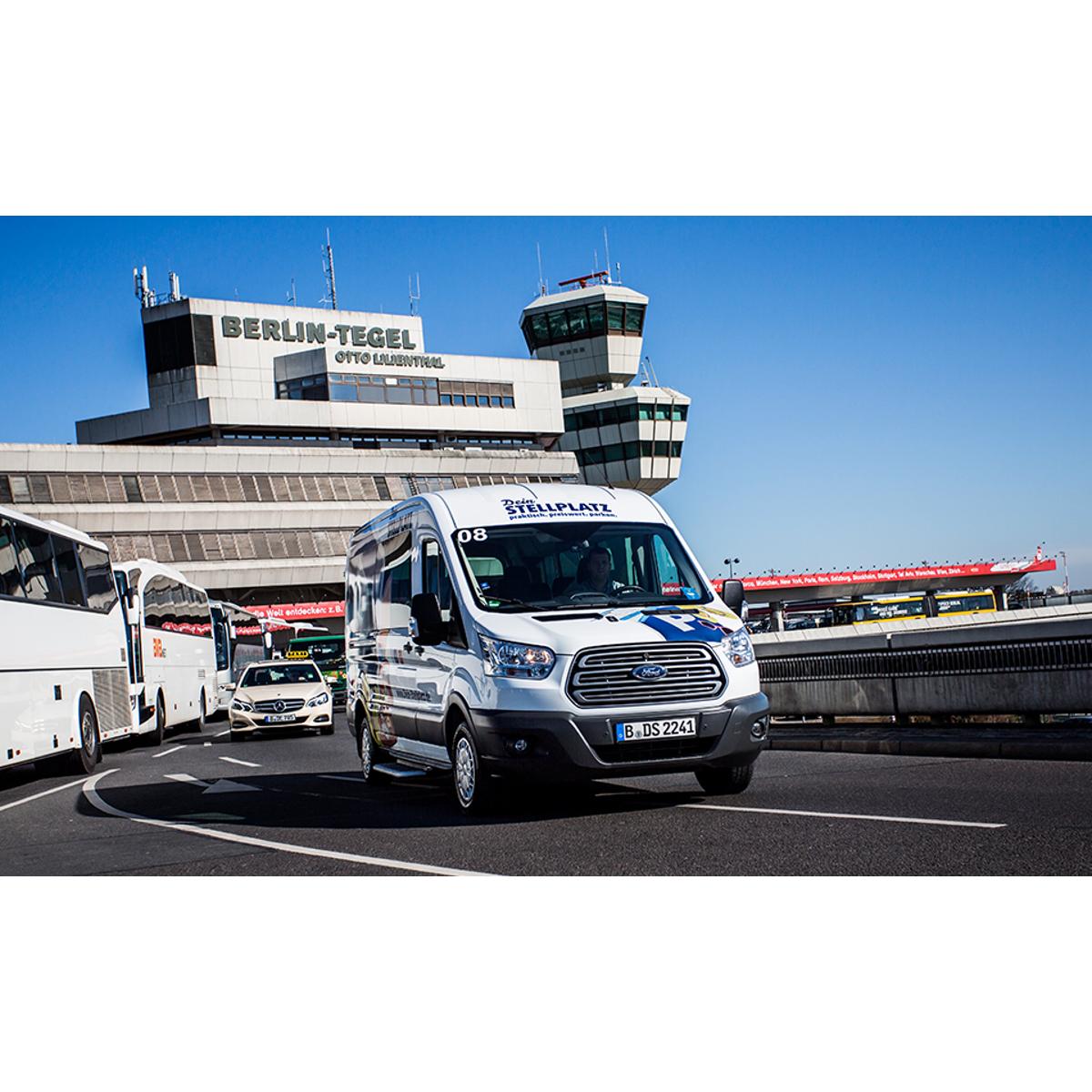 Dein Stellplatz GmbH Parken am Flughafen Tegel und Schönefeld in Berlin - Logo