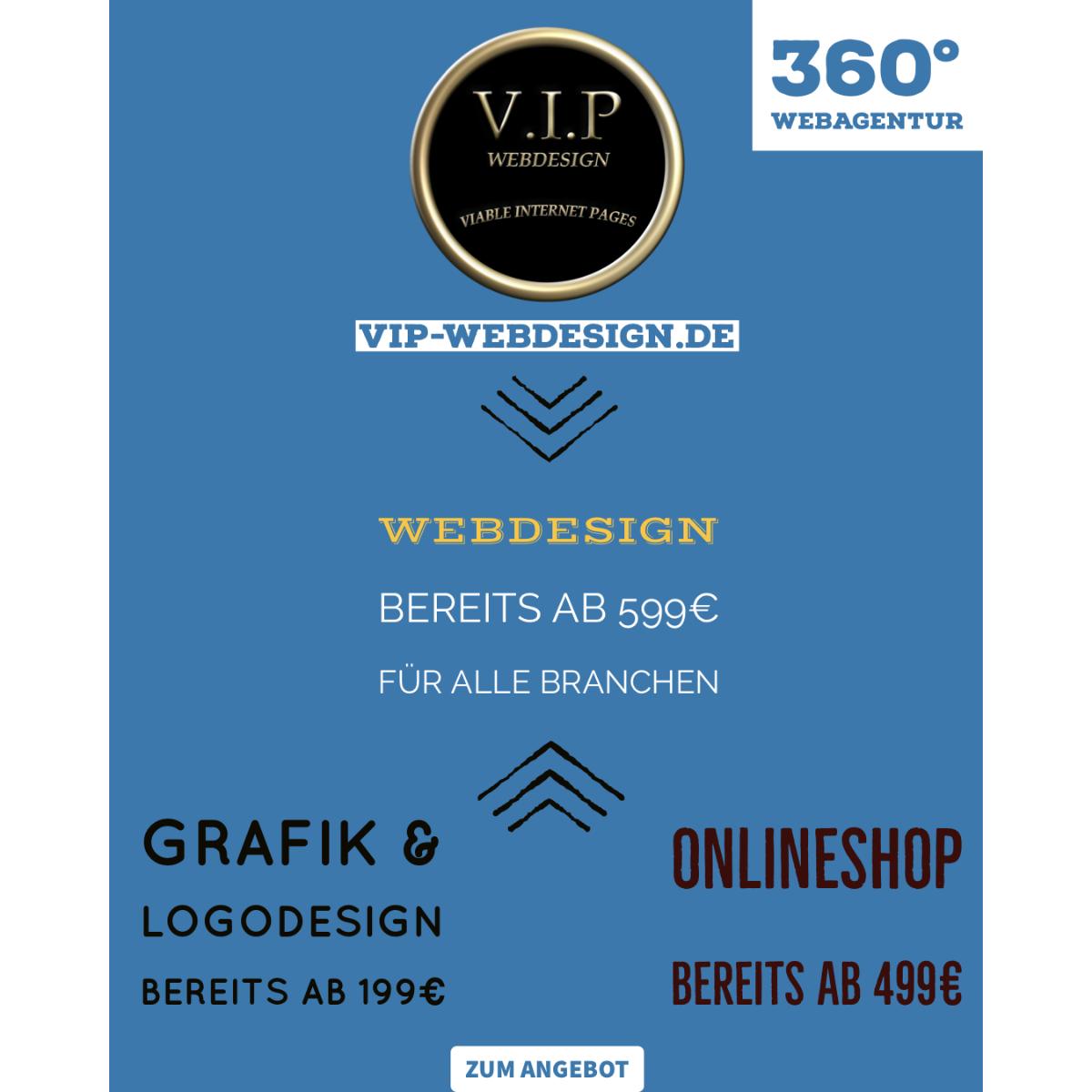 Vip-Webdesign Webagentur NRWOnlinemarketing in Kaarst - Logo