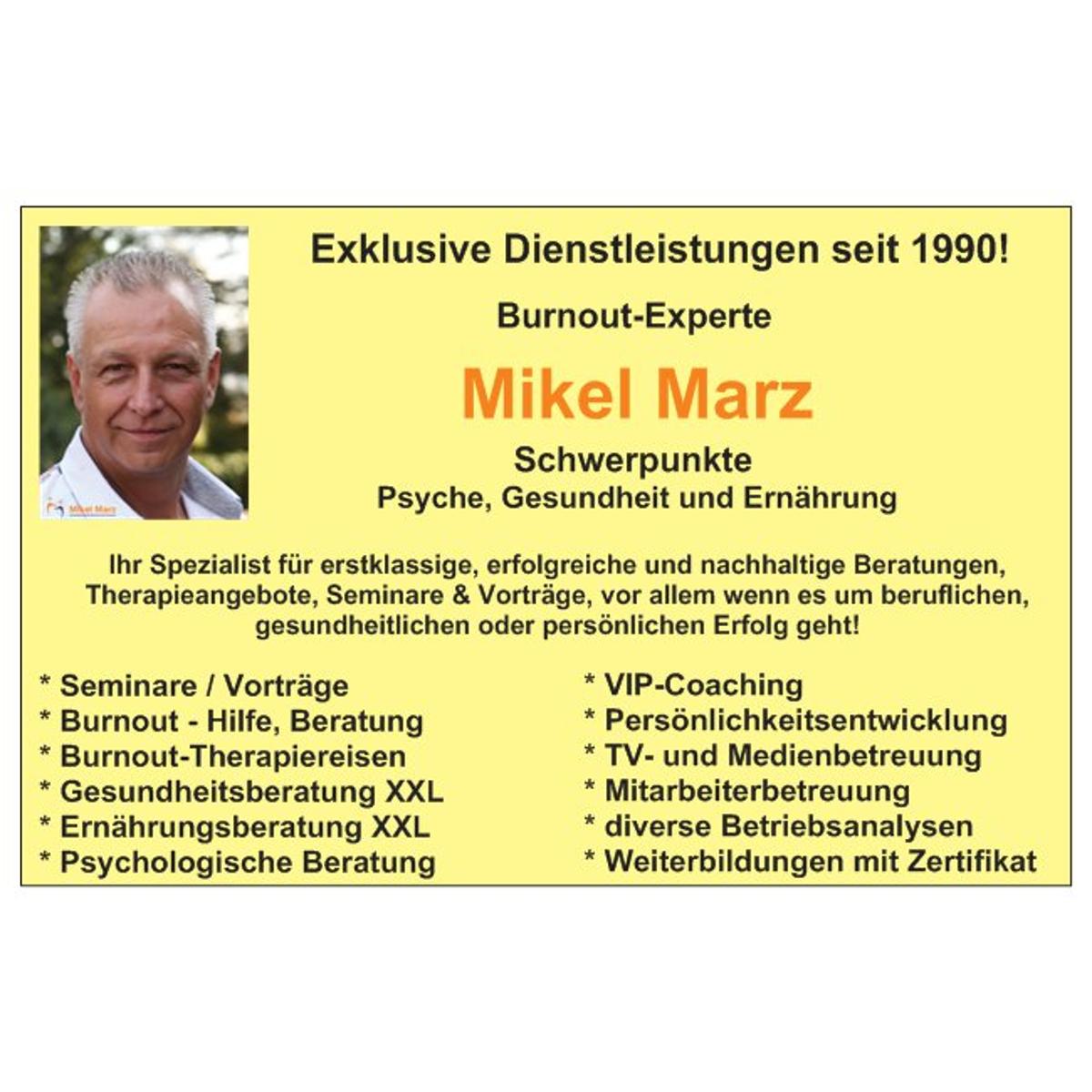 VIP-Burnout-Experte Mikel Marz in Wissen - Logo