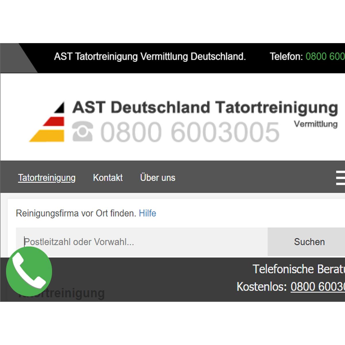 AST Tatortreinigung Deutschland in Alsbach Gemeinde Alsbach Hähnlein - Logo