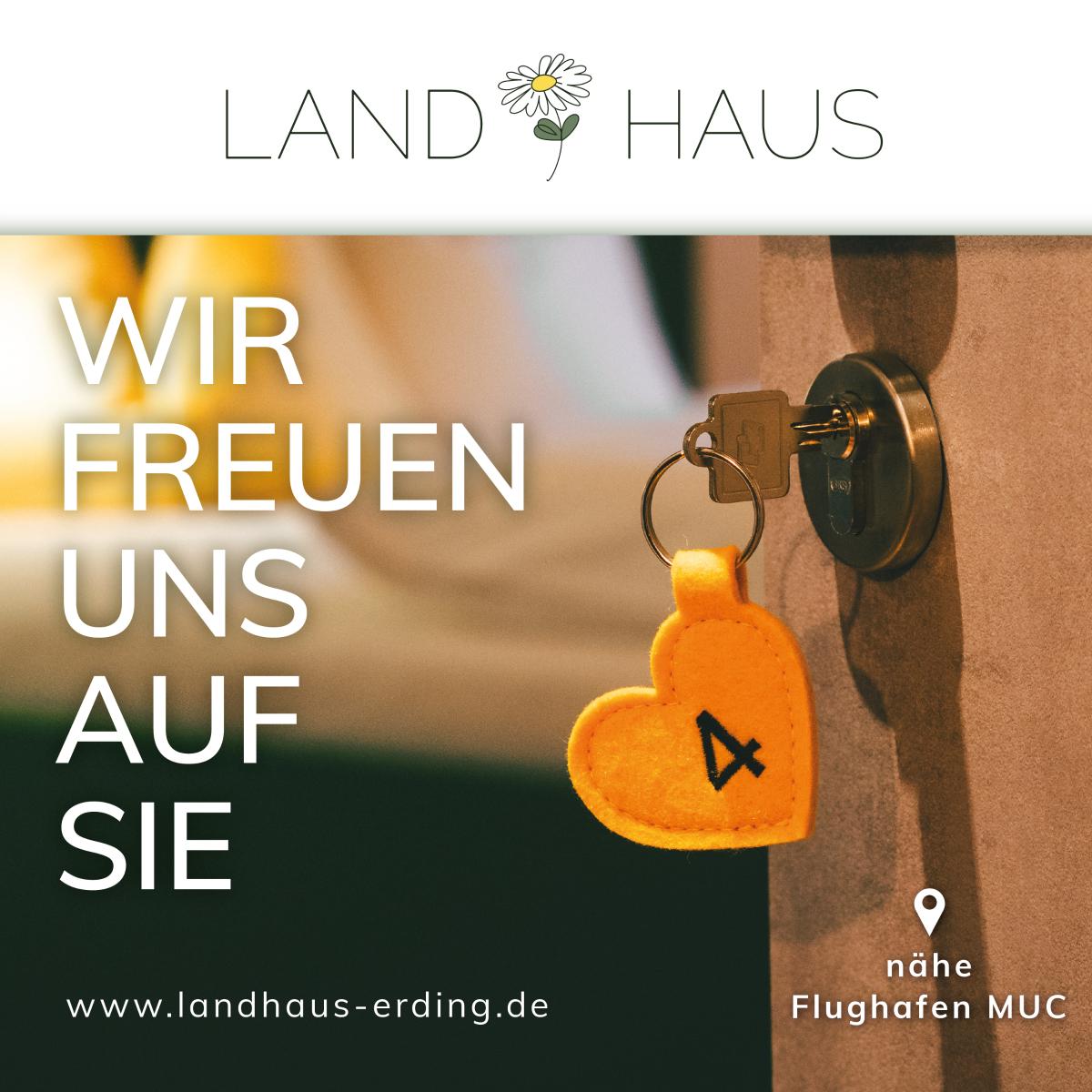 Pension LANDHAUS in Eitting - Logo