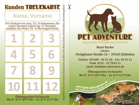 Pet Adventure in Eilsleben - Logo