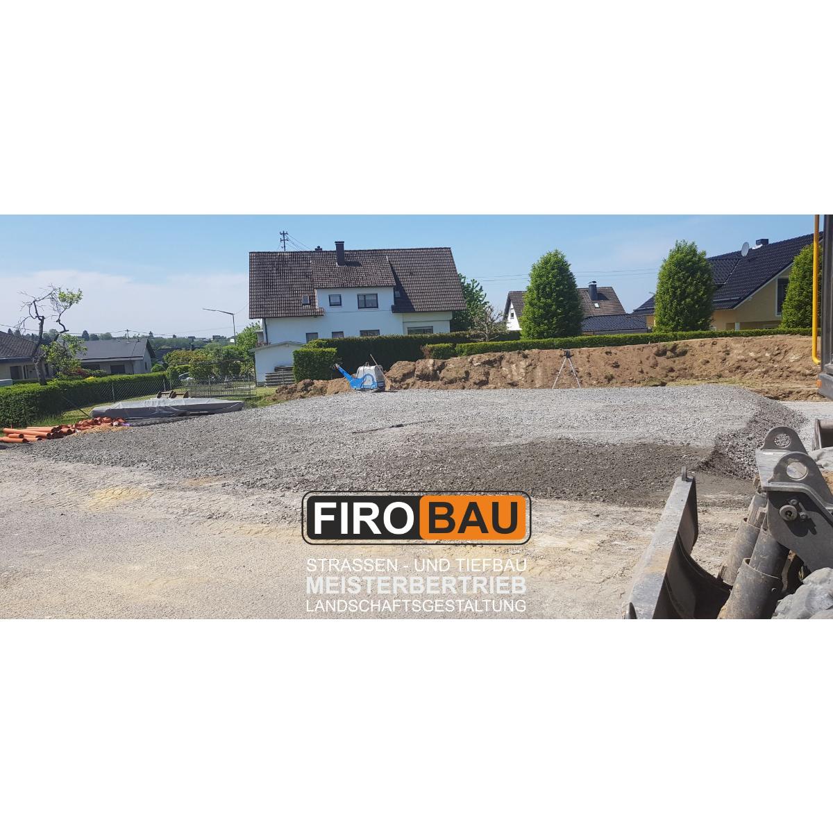 FIROBAU - Straßen - und Tiefbau Meisterbetrieb in Roth bei Hamm an der Sieg - Logo