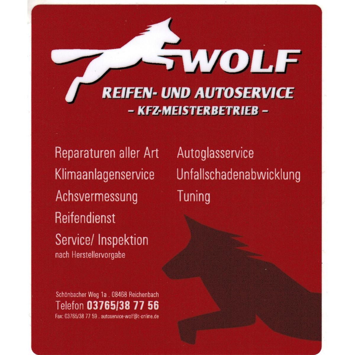 Reifen-und Autoservice Wolf in Reichenbach im Vogtland - Logo