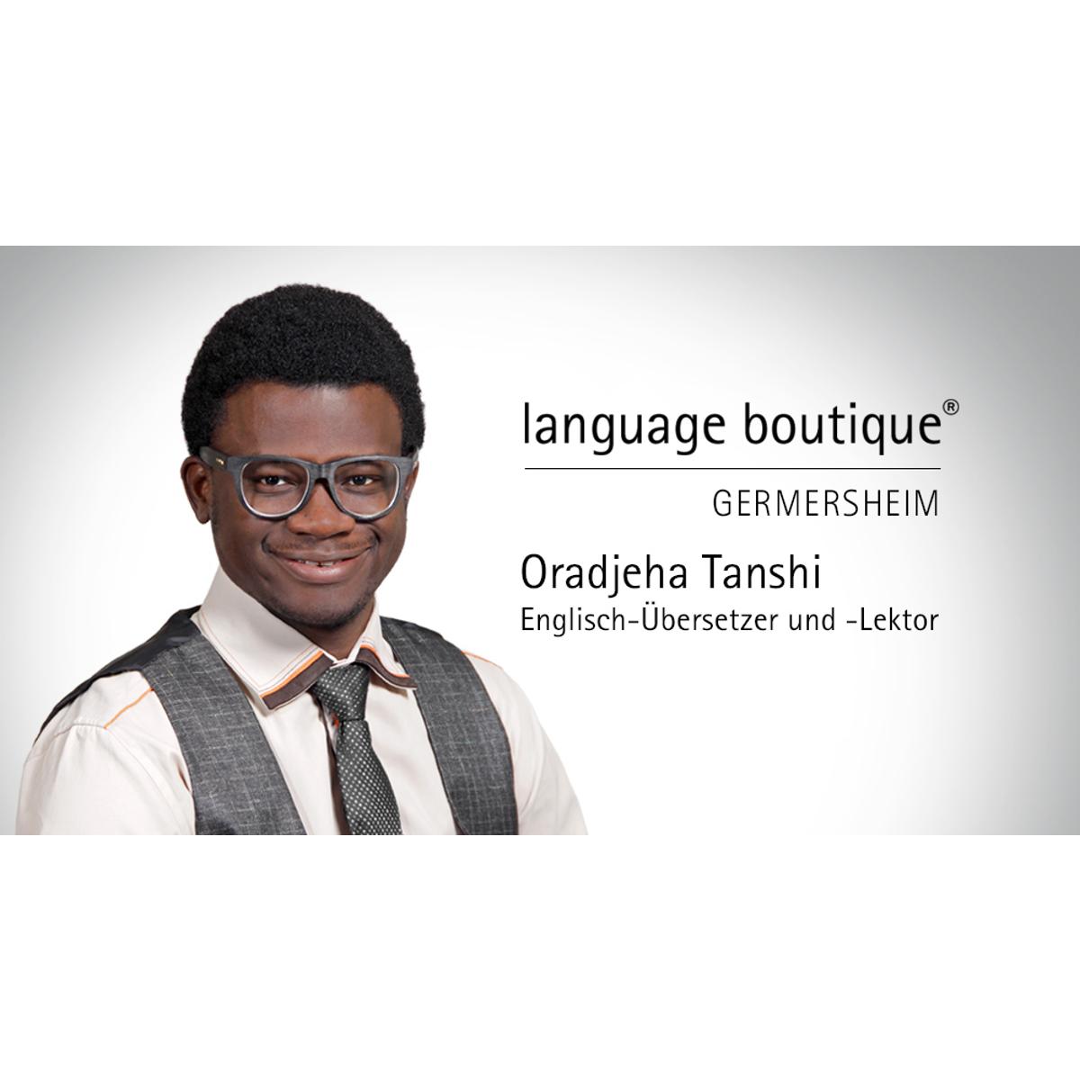 Language Boutique – Oradjeha Tanshi in Germersheim - Logo