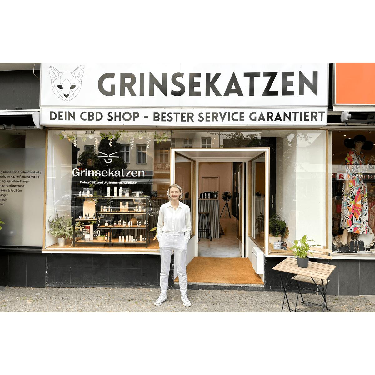 Grinsekatzen - Dein CBD Shop in Berlin - Logo