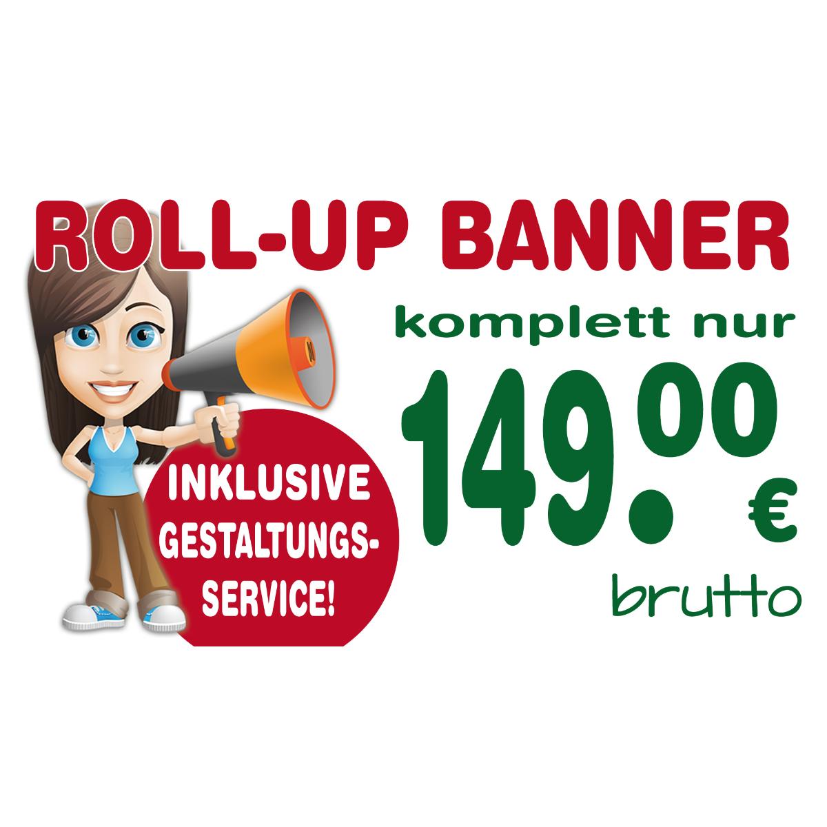 Roll Up Banner in Hamburg - Logo