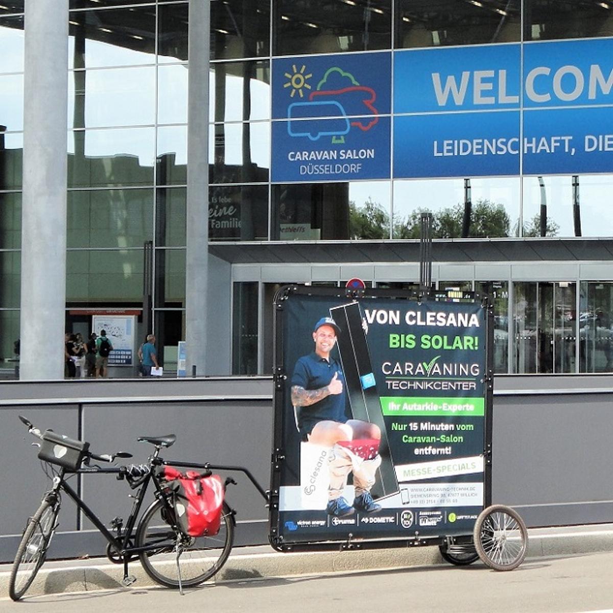 OMNIDI Fahrradwerbung in Köln - Logo