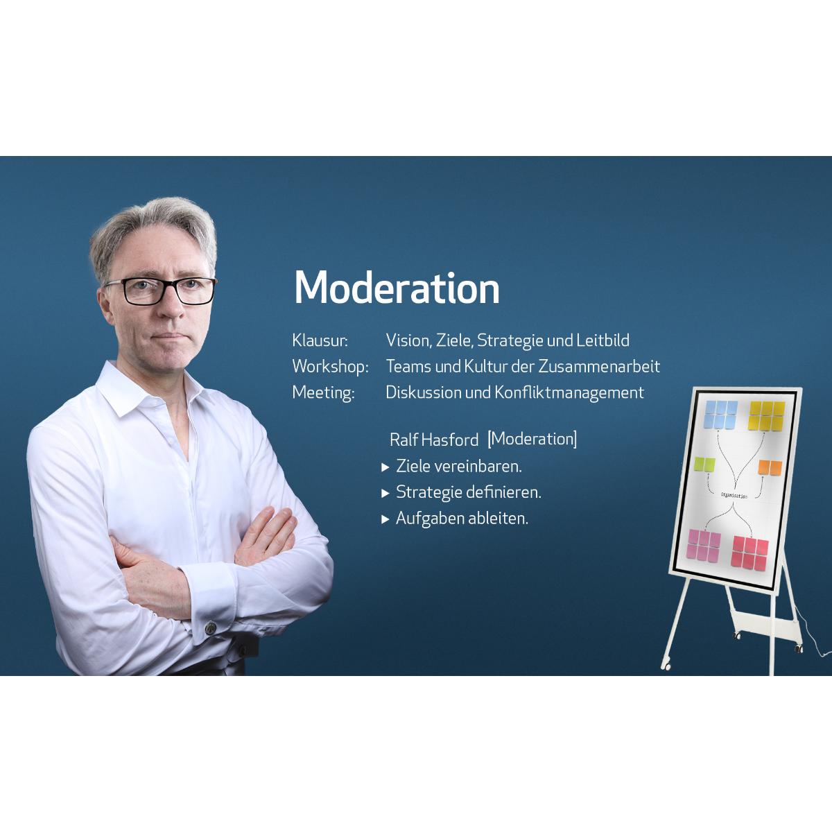 Business Moderation Hasford in Berlin - Logo