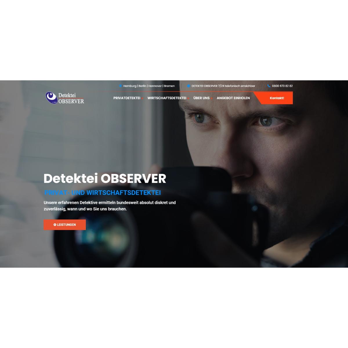 Detektei OBSERVER Verden - Für Privat & Wirtschaft e.K. in Verden an der Aller - Logo