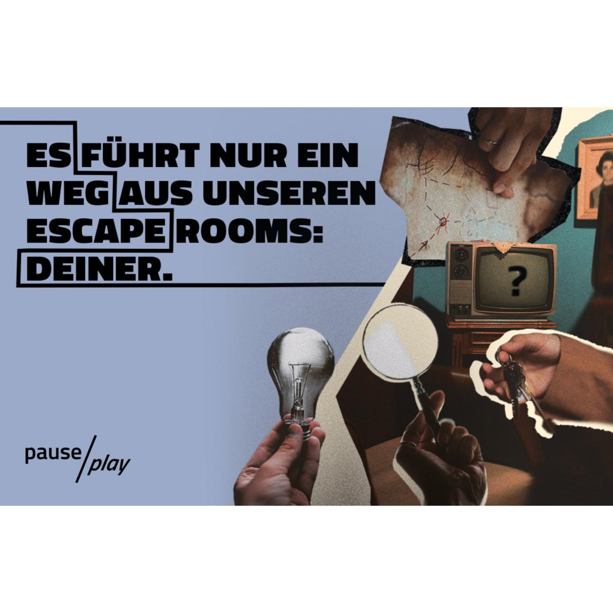 pause & play Escape Rooms in Stuttgart - Logo