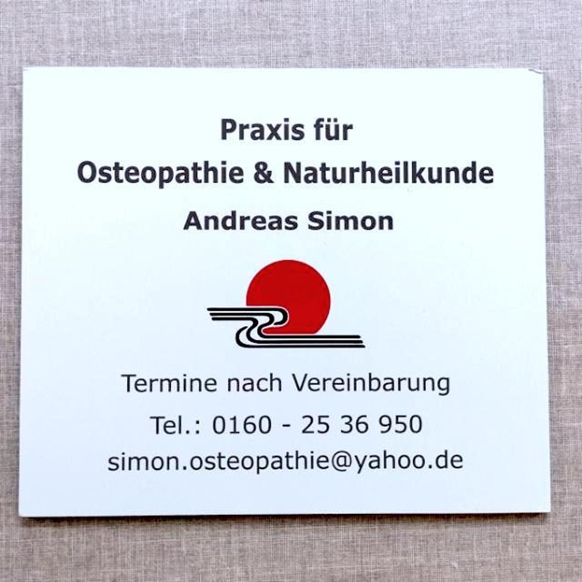 Praxis für Osteopathie & Naturheilkunde - Andreas Simon - Heilpraktiker für Osteopathie in Bollschweil - Logo