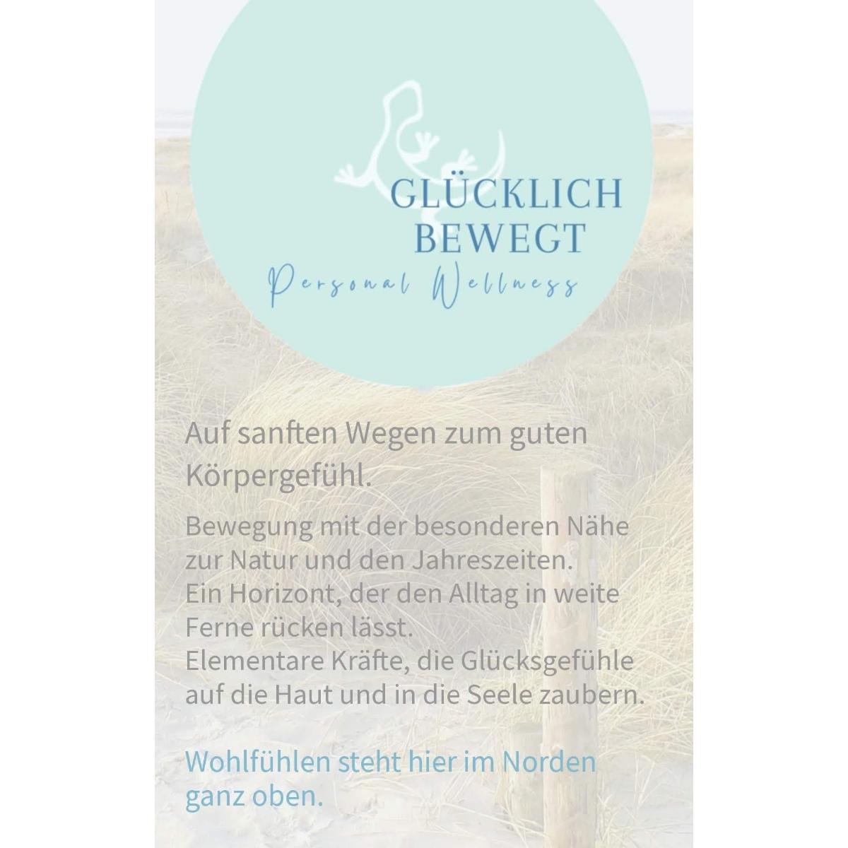 Glücklich bewegt - Raika Lorenzen in Garding - Logo