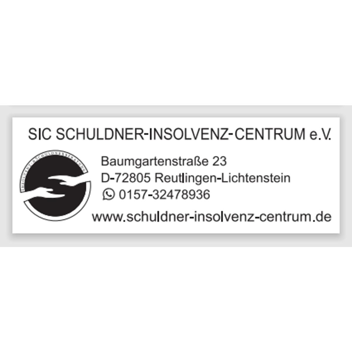 SIC SCHULDNER-INSOLVENZ-CENTRUM e.V. in Lichtenstein in Württemberg - Logo