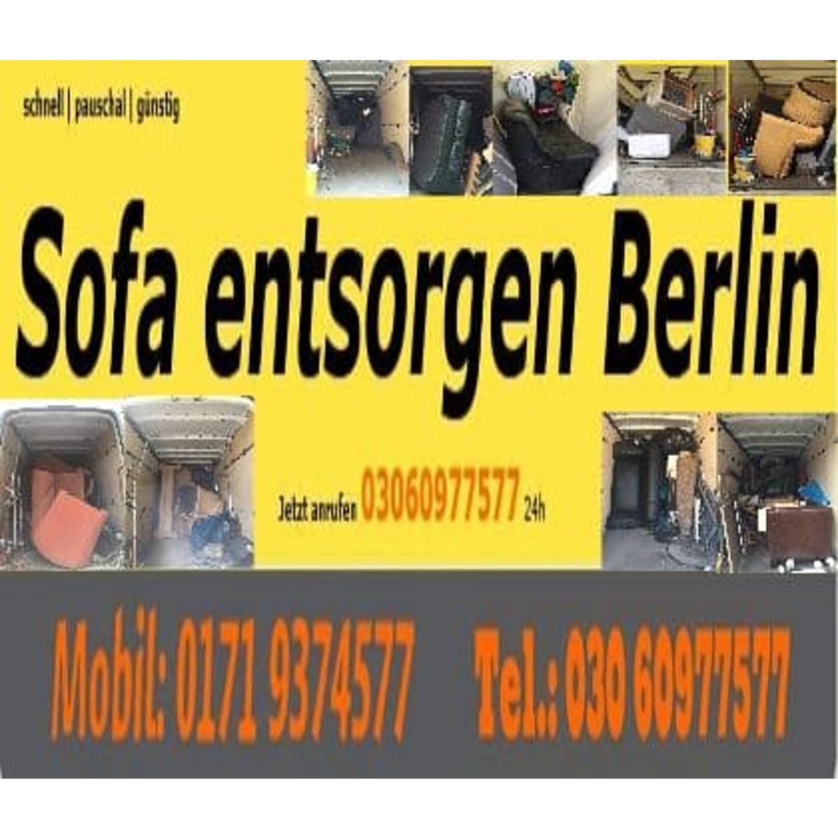 Sofa entsorgen pauschal 80 Euro in Berlin - Logo