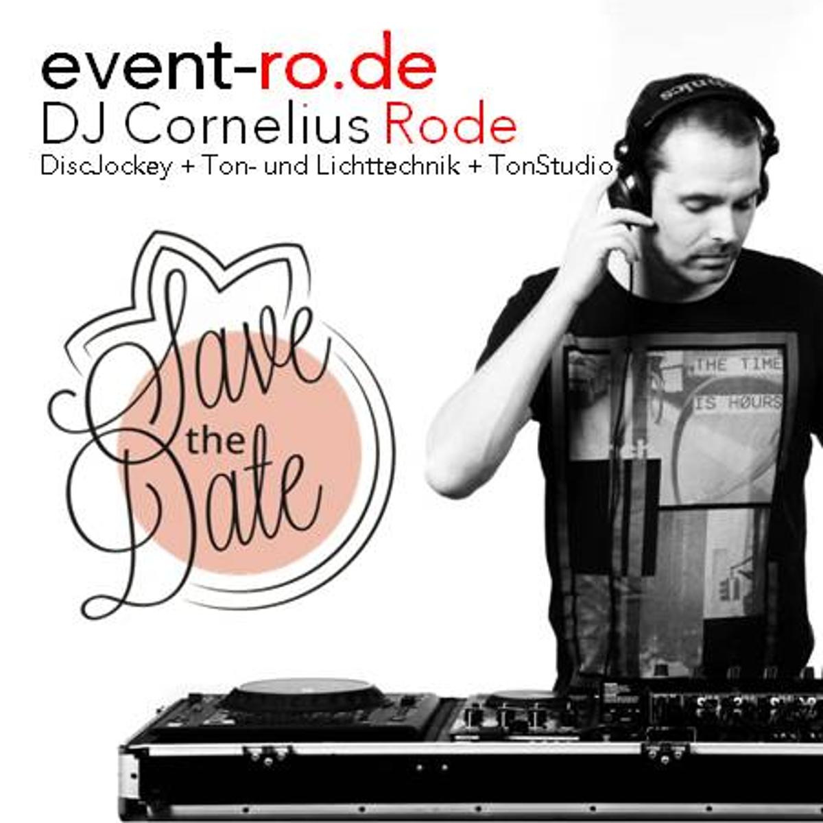 DJ Cornelius Rode - event-ro.de in Korbußen - Logo