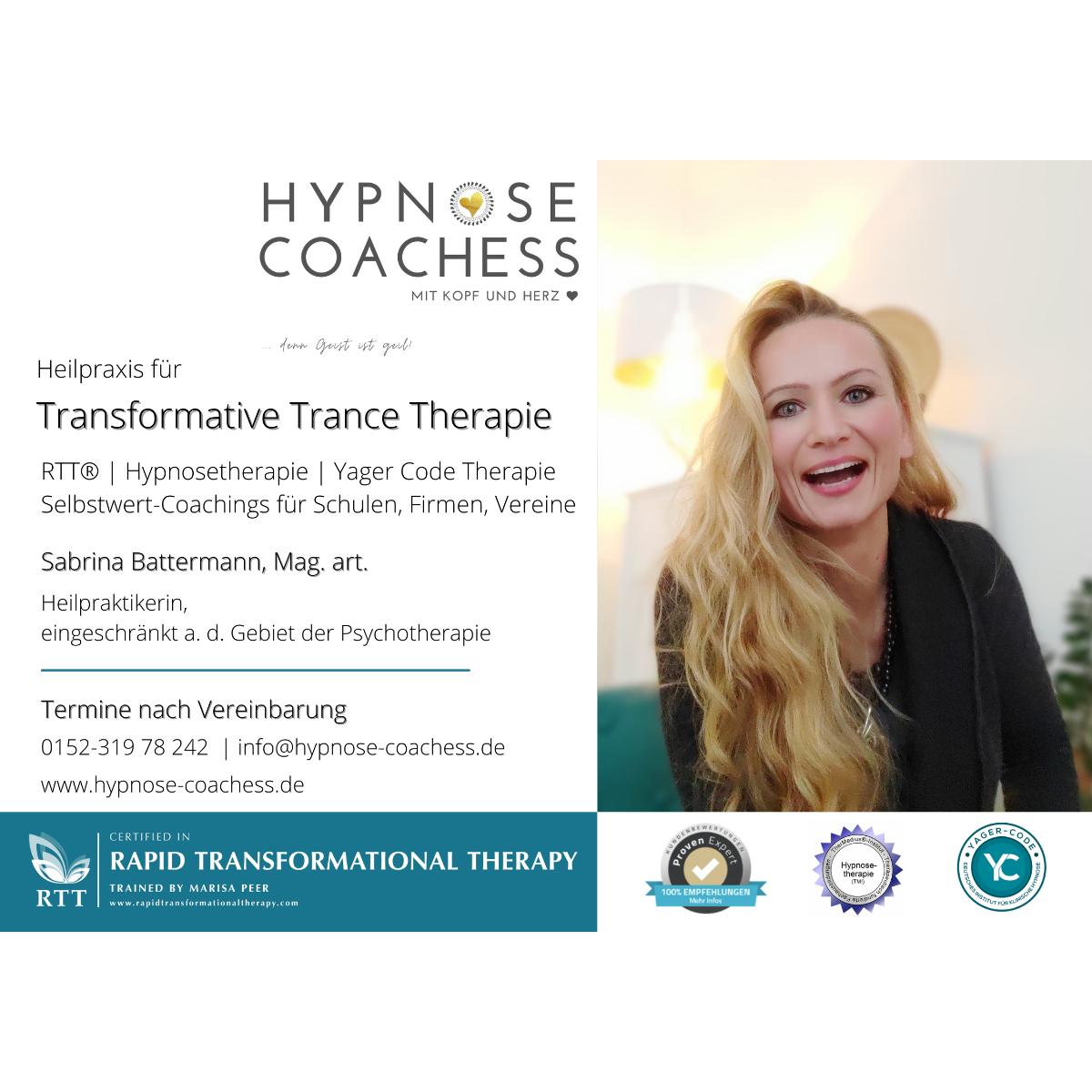 DIE HYPNOSE COACHESS Sabrina Battermann, Heilpraktiker Psychotherapie, zert. Hypnosetherapeutin in Rostock - Logo