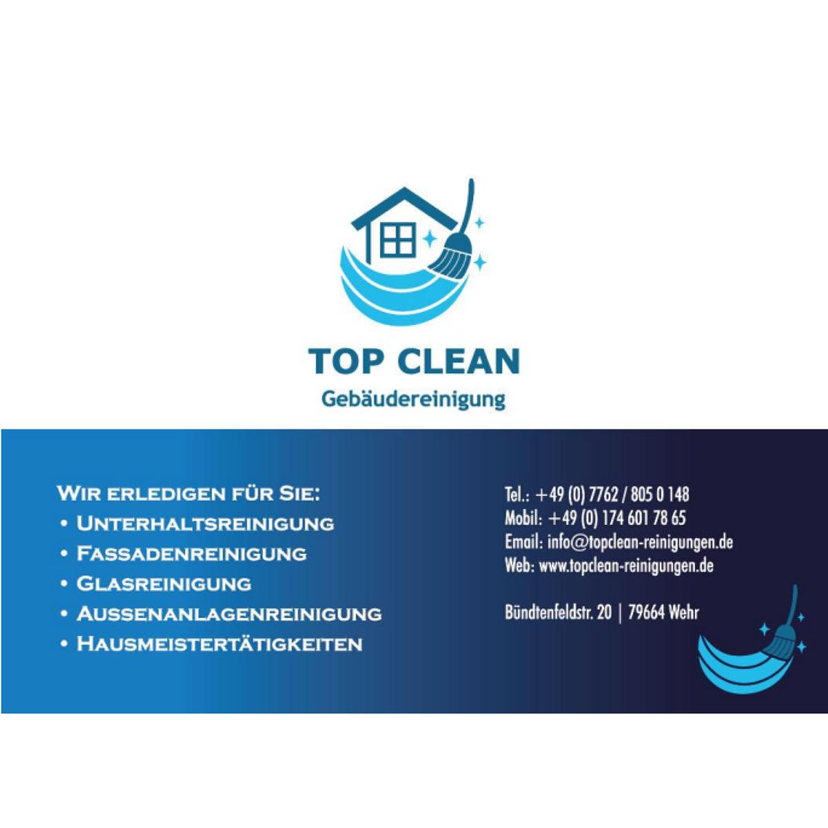 Top Clean Gebäudereinigung in Wehr in Baden - Logo