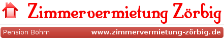 Zimmervermietung Zörbig - Pension Böhm in Zörbig - Logo