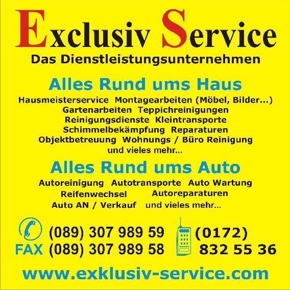 Exklusiv-Service in München - Logo