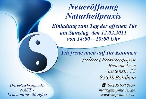 Naturheilpraxis Julia-Diana Mayer in Baldham Gemeinde Vaterstetten - Logo