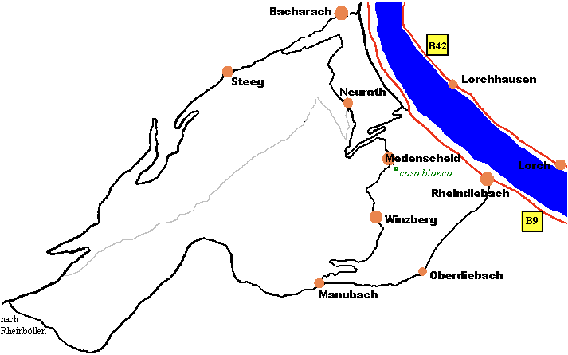 Ferienwohnung Rheinblick in Bacharach - Logo