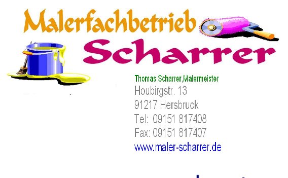 Malerfachbetrieb Scharrer GmbH in Hersbruck - Logo