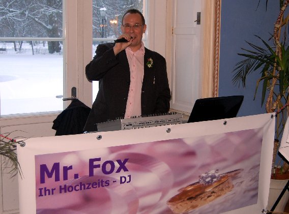 Mr. Fox - Ihr Hochzeits-DJ in Neustrelitz - Logo