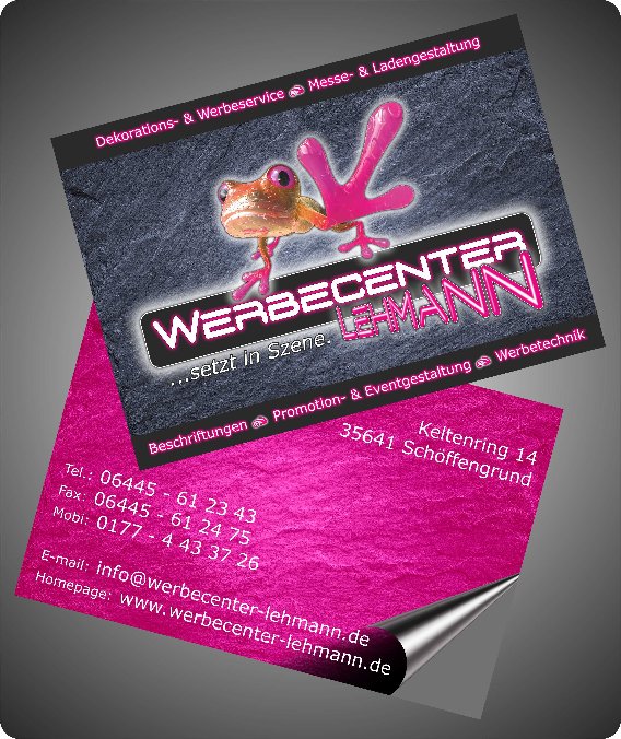 Werbecenter Lehmann in Schöffengrund - Logo