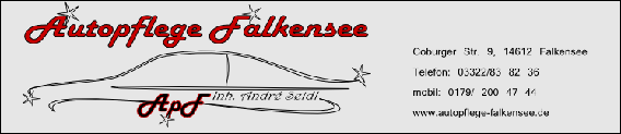 APF Autopflege Falkensee in Falkensee - Logo