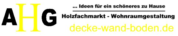 AHG Handelsgesellschaft Inh. Erhard Wacker Holzfachmarkt in Flammersbach Gemeinde Wilnsdorf - Logo