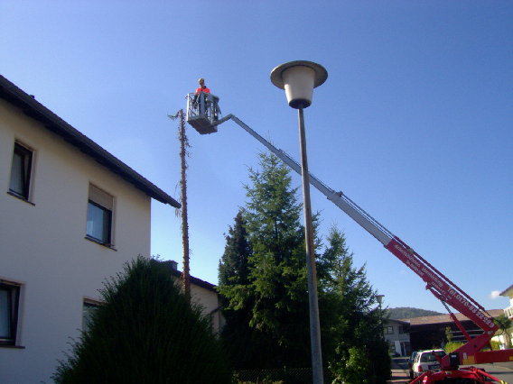 Arbeitsbühnenvermietung Rödiger HoppundHoch in Wanfried - Logo