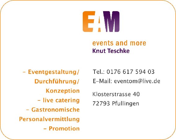 EAM Events And More in Pfullingen - Logo