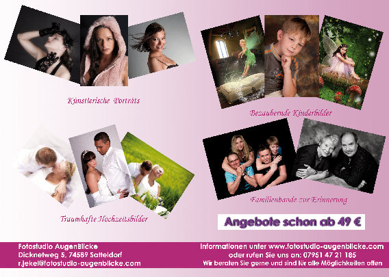 Fotostudio AugenBlicke in Satteldorf - Logo