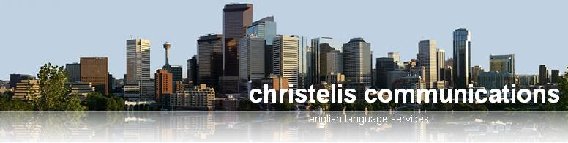 Christelis Communications - english language services in Frankfurt am Main - Logo