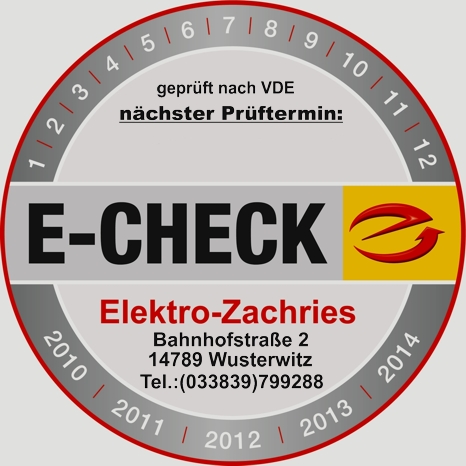 Elektro-Zachries in Wusterwitz - Logo