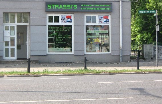 Autoteile-Fachhandel, strassi`s gebraucht-und neuteile markt, Kfz-Ersatzteile in Eberswalde - Logo