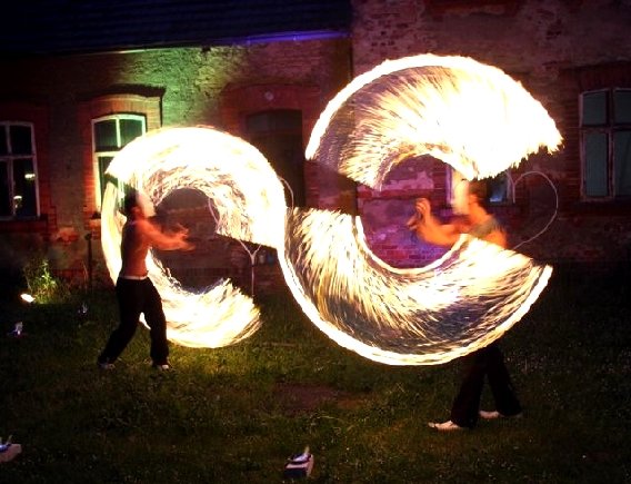 Hochzeit-Feuershow in Dresden - Logo