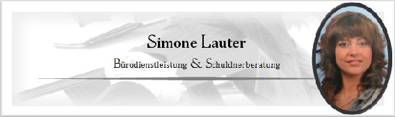 BüroserviceSL - Bürodienstleistung & Schuldnerberatung- Simone Lauter in Vettelschoß - Logo