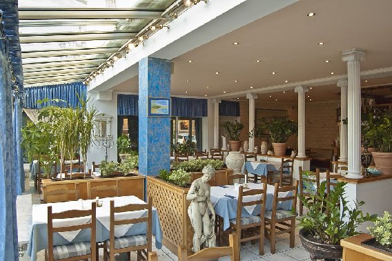 Griechisches Restaurant-Hotel 