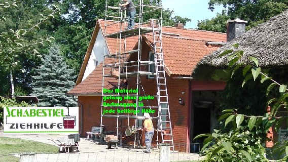 Schabestiel Ziehhilfe in Goldenbow Gemeinde Vellahn - Logo