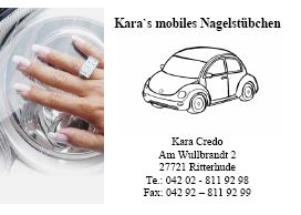 kara`s mobiles Nagelstudio in Lesumstotel Gemeinde Ritterhude - Logo