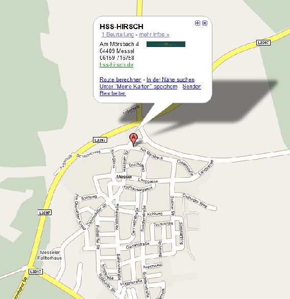 HSS-HIRSCH in Messel - Logo