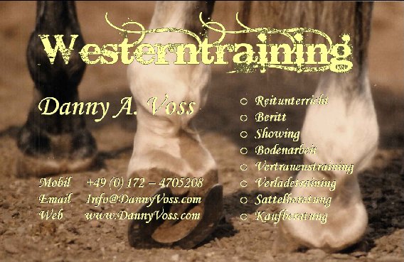 Danny A. Voss Westerntraining in Himbach Gemeinde Limeshain - Logo