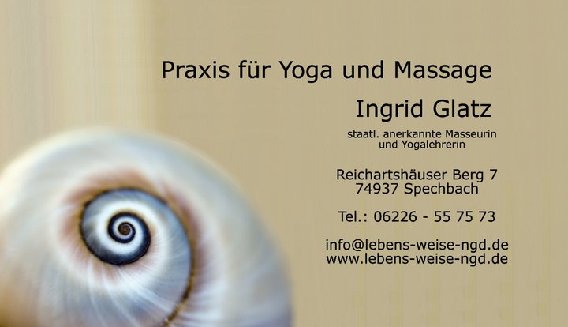 Praxis für Yoga Ingrid Glatz in Neckargemünd - Logo